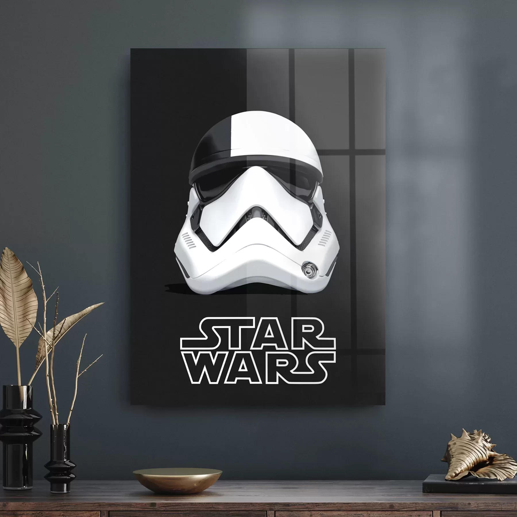 Picture of Decovetro Cam Tablo Star Wars Trooper Mask 30x40 cm