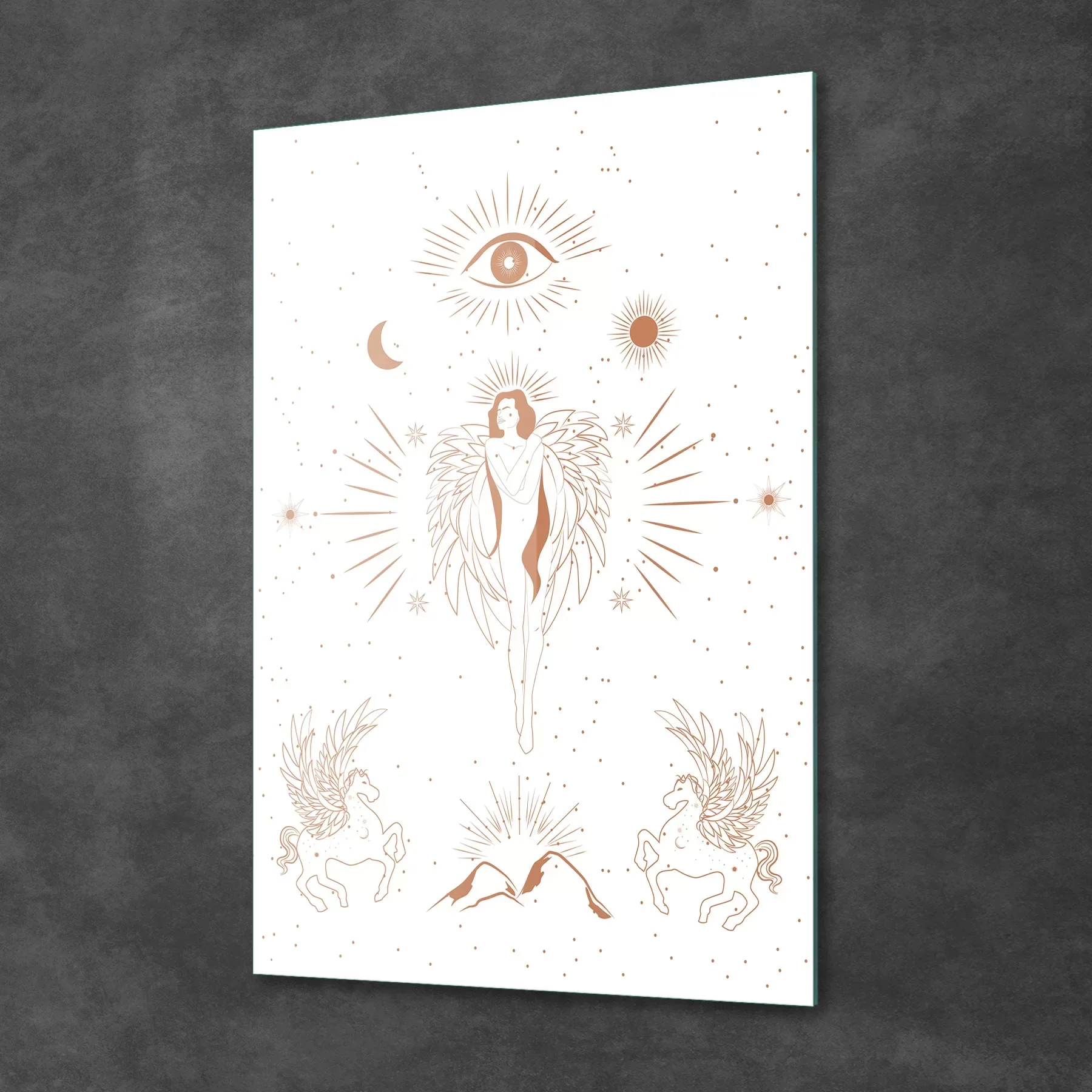 Picture of Decovetro Cam Tablo Aesthetic Angel 70x100 cm