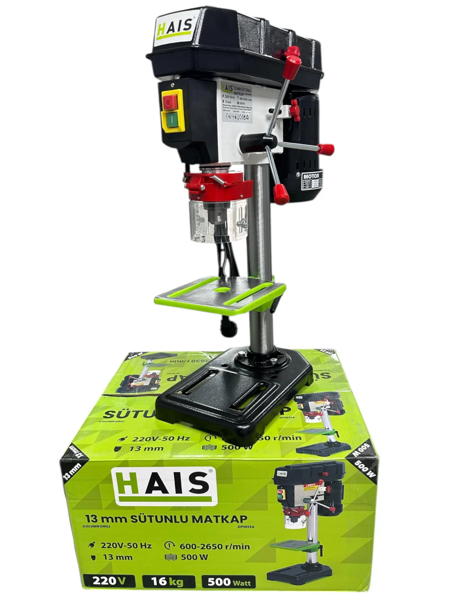 Picture of Hais 13 mm Sütunlu Tezgah Matkap Tezgahı