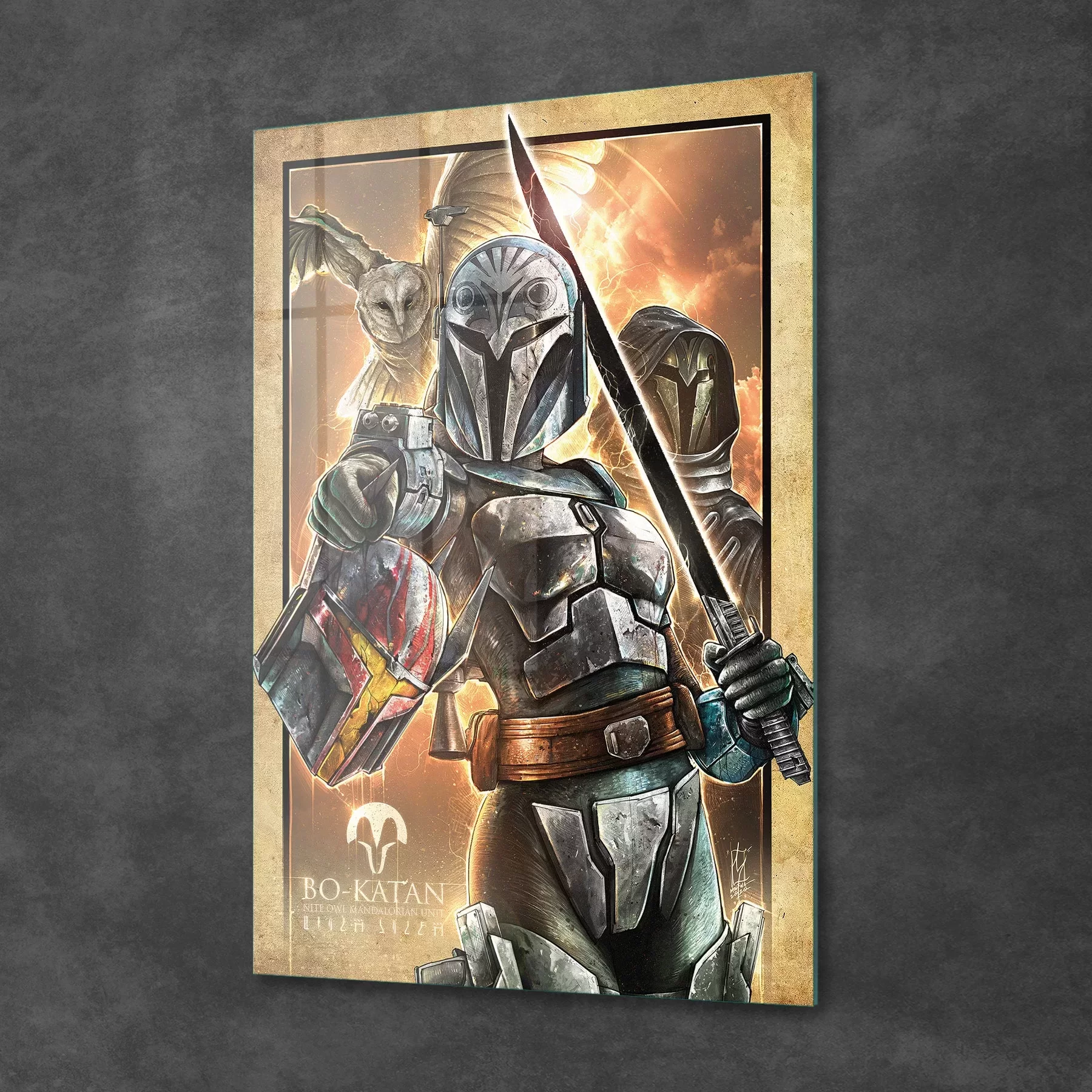 Picture of Decovetro Cam Tablo Bo-Katan Poster 30x40 cm