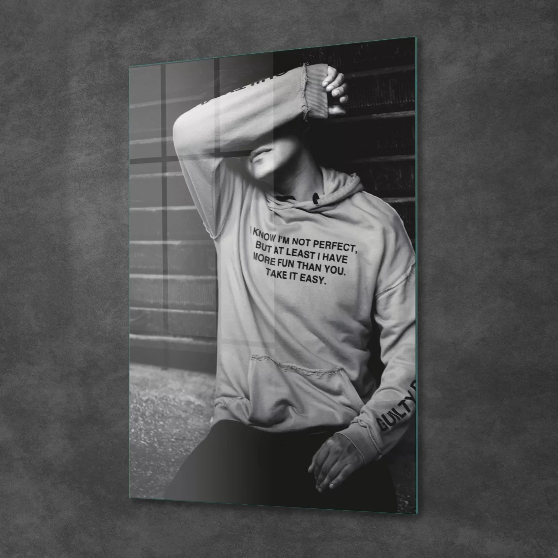 Picture of Decovetro Cam Tablo Not Perfect 30x40 cm