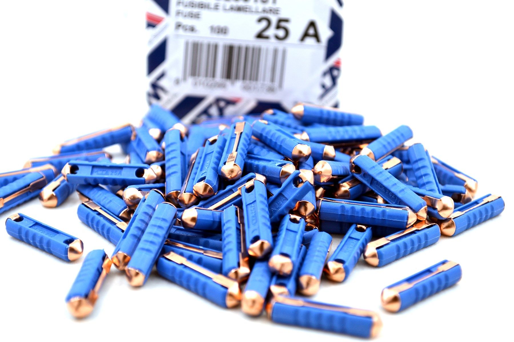 Picture of 5 Adet 25Amper Mavi Taş Sigorta 25A
