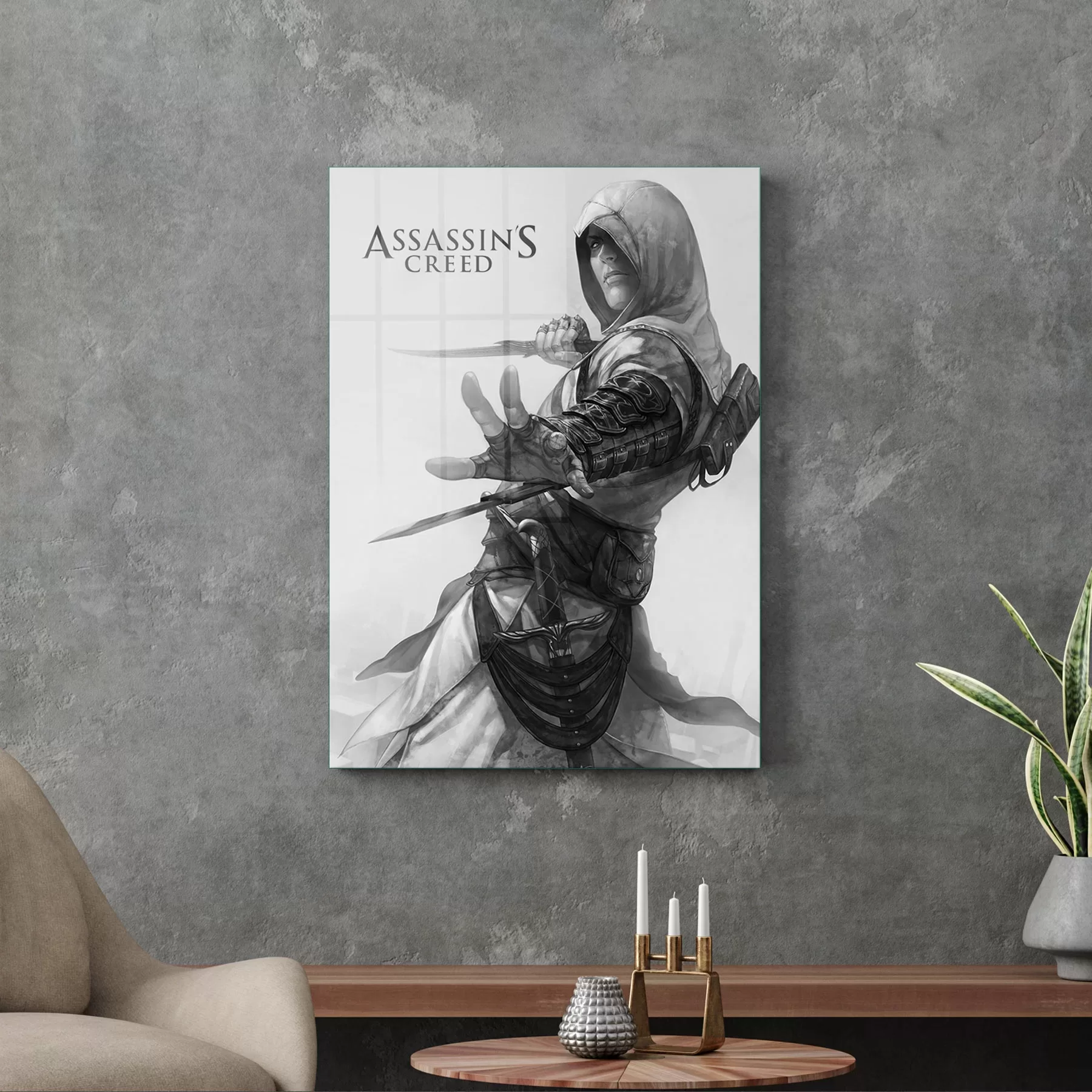 Picture of Decovetro Cam Tablo Assassin's Creed Ezio 30x40 cm