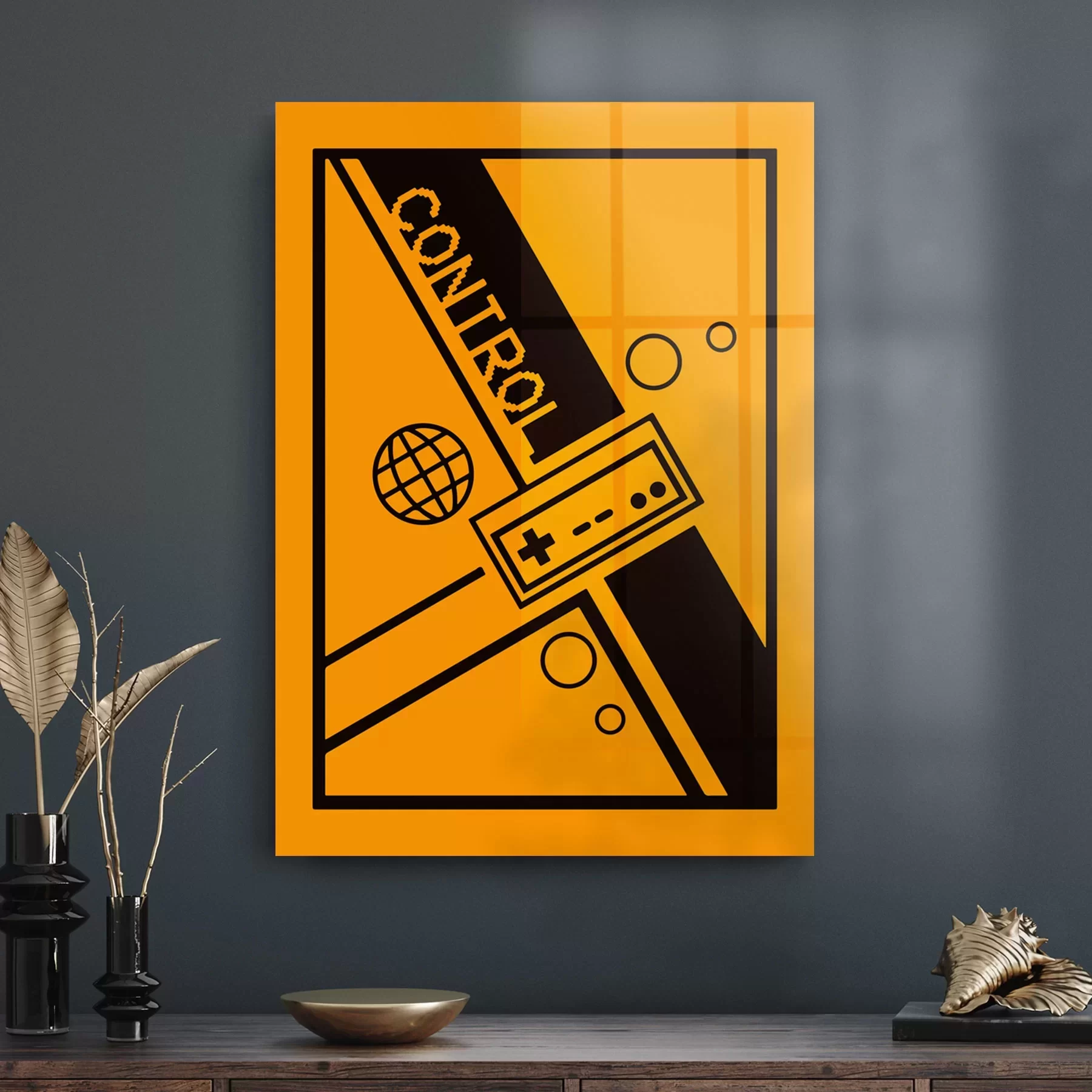 Picture of Decovetro Cam Tablo Game Pad Retro Poster 70x100 cm