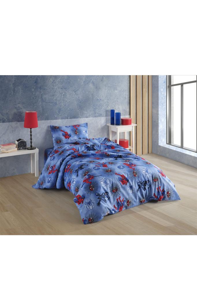 Picture of Spiderman Baskılı Tek Kişilik Nevresim Takımı