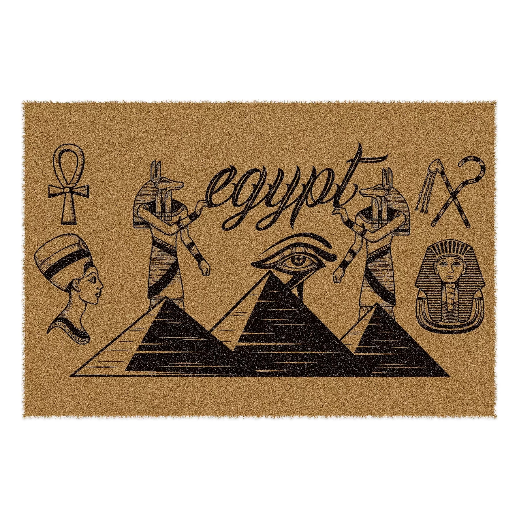 Picture of Decovetro Paspas Piramit Desenli Kapı Önü Paspası40 x 60 Cm