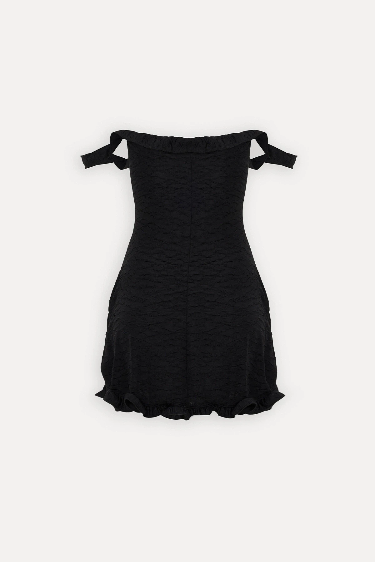 Picture of Black Strappy Mini Dress