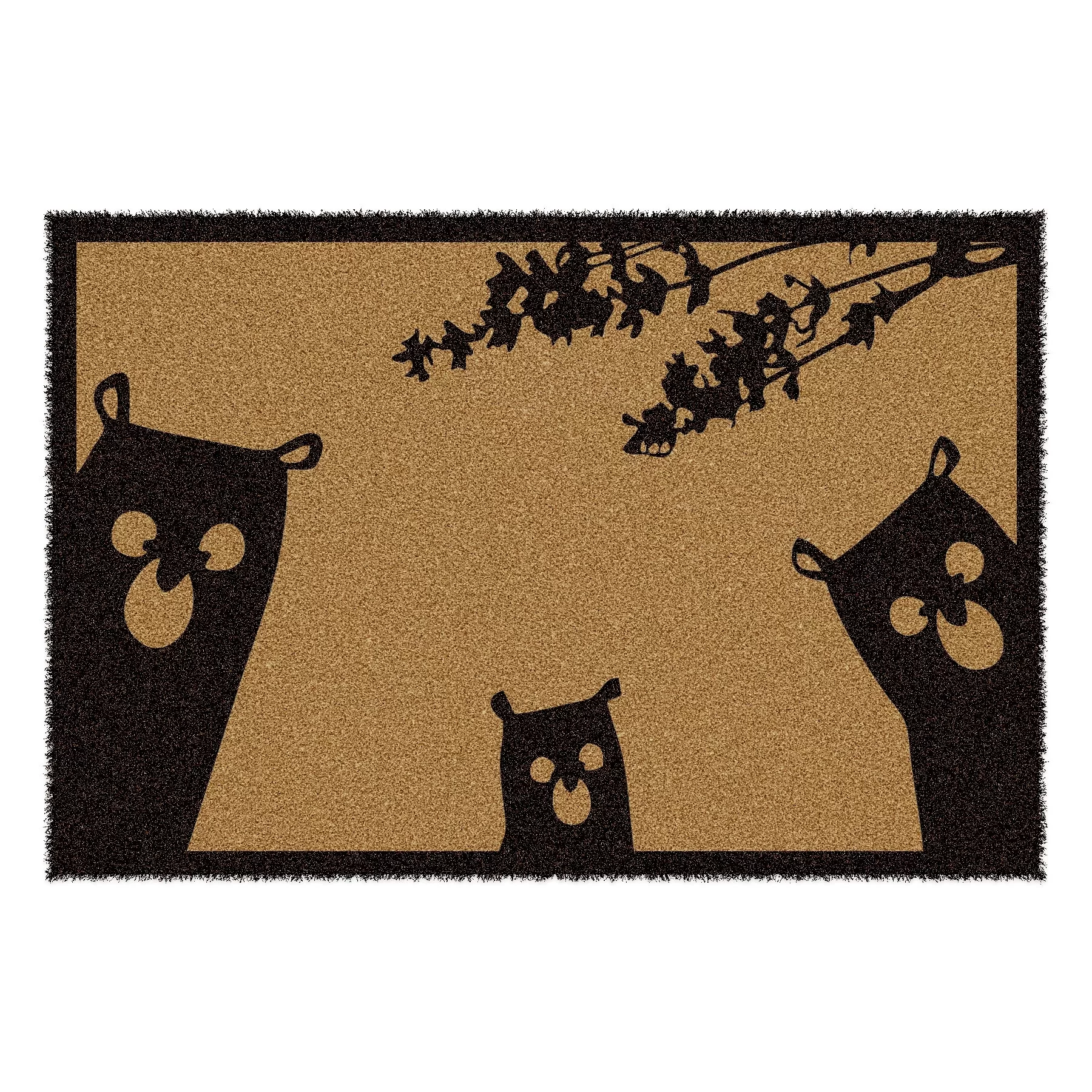 Picture of Decovetro Paspas Sevimli Patiler Desenli Kapı Önü Paspası 40 x 60 Cm