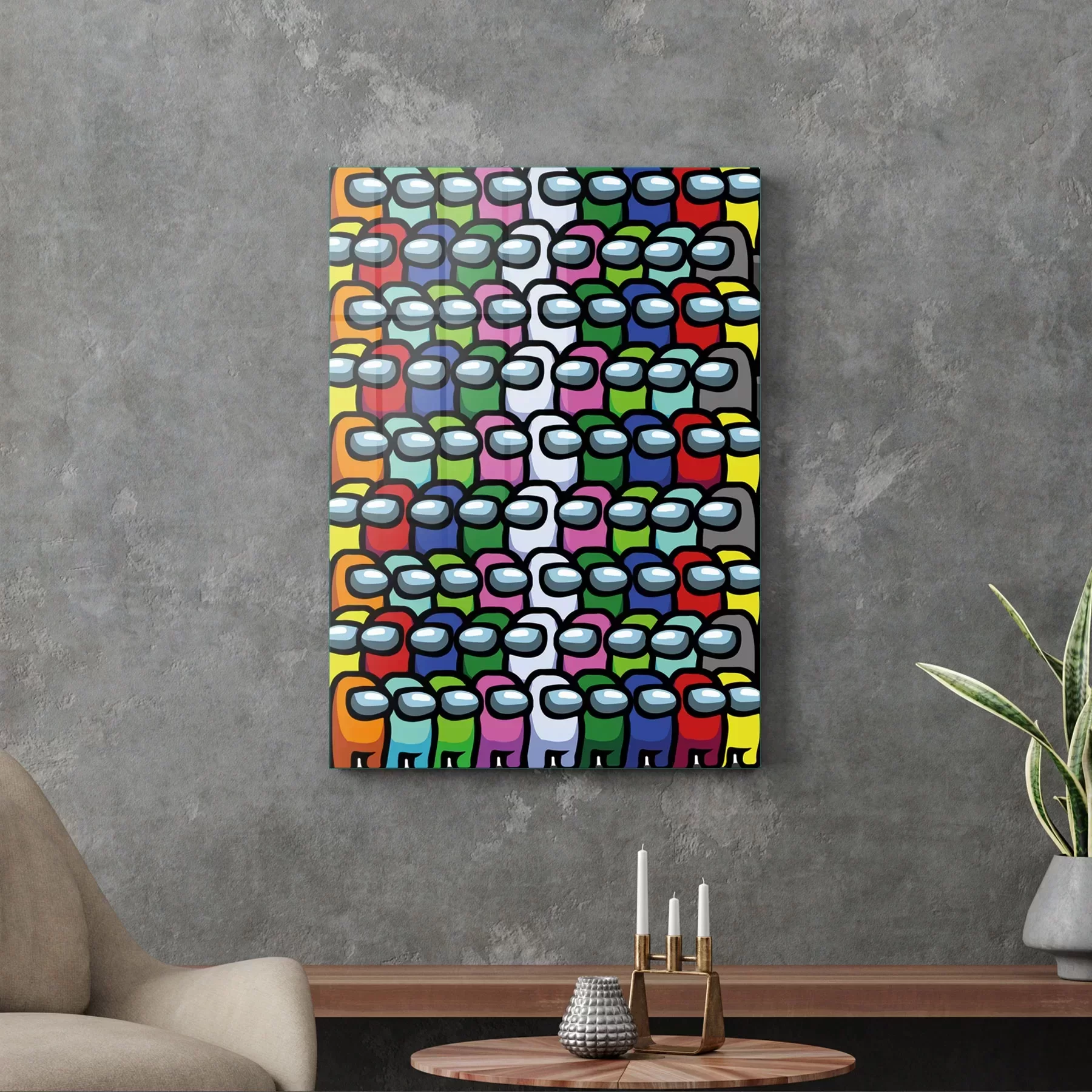 Picture of Decovetro Cam Tablo Gamer Among Us 50x70 cm