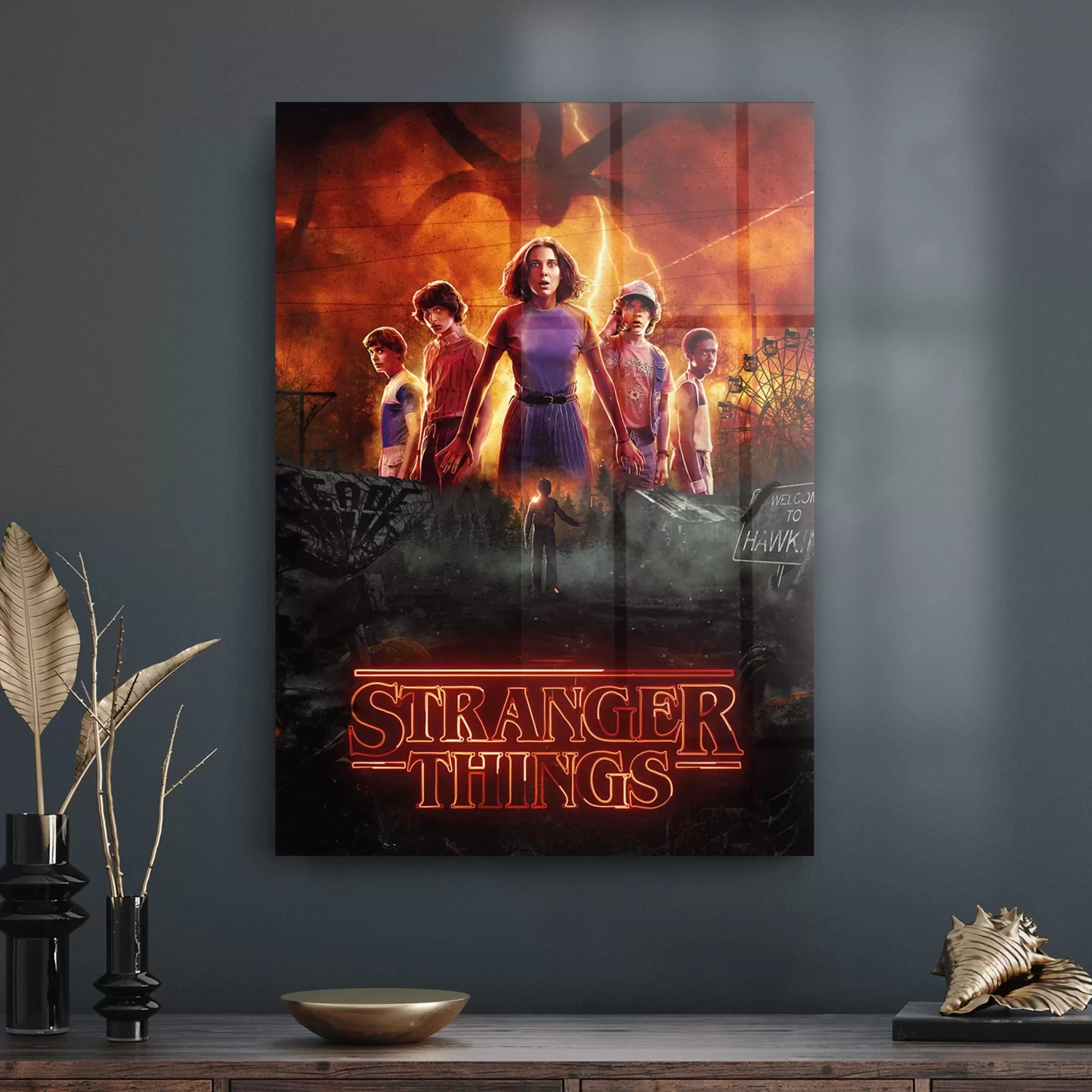 Picture of Decovetro Cam Tablo Stranger Things Poster 30x40 cm