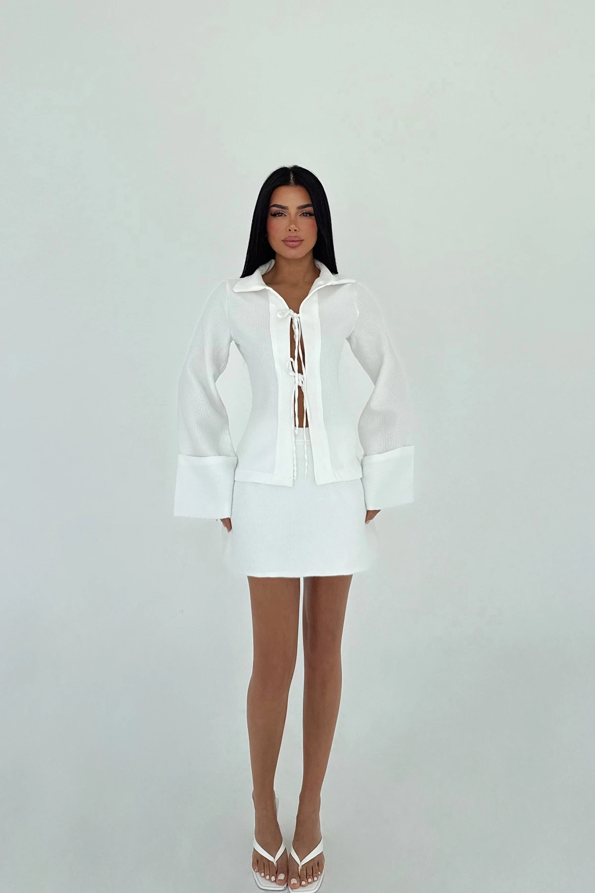 Picture of White Anessa Set