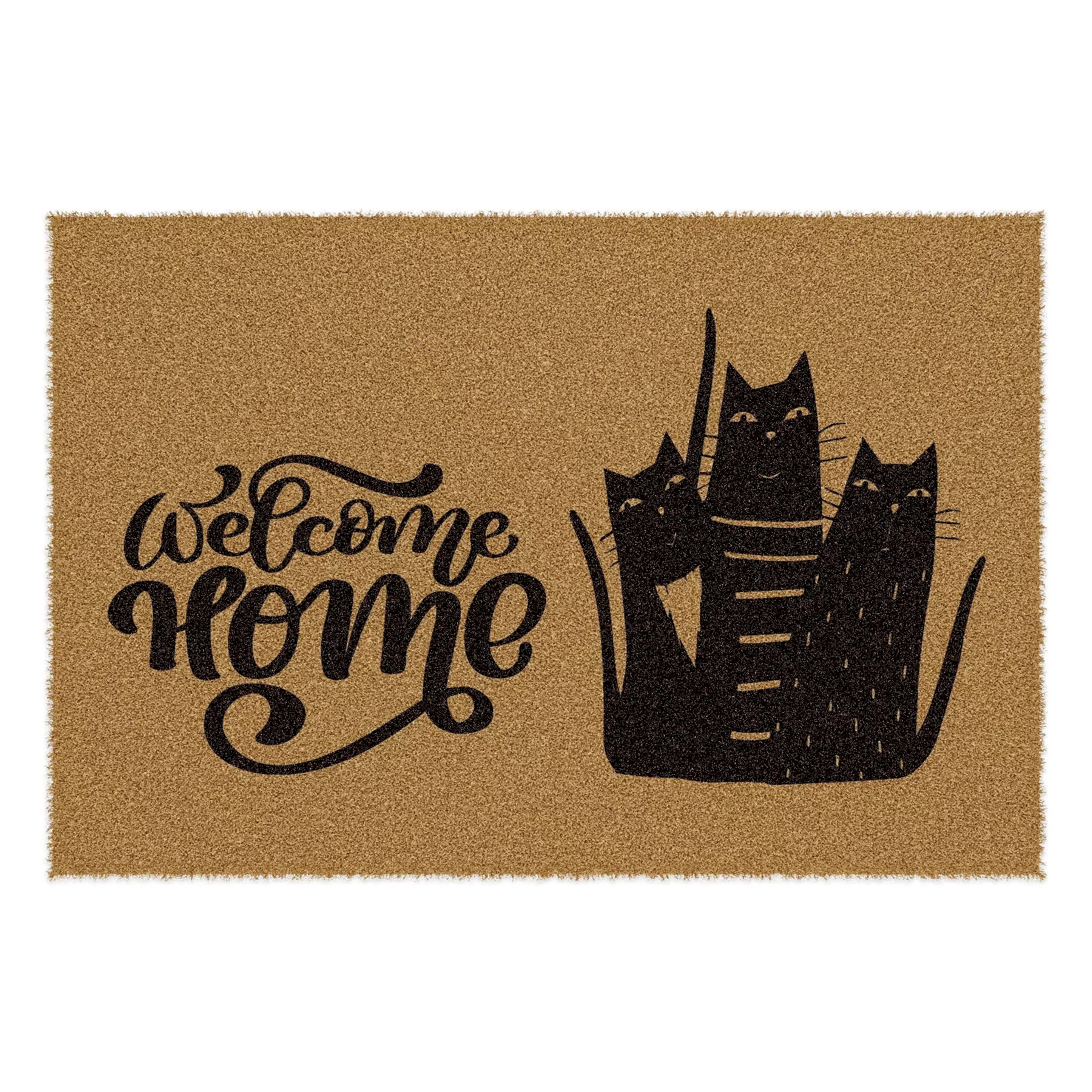 Picture of Decovetro Paspas Welcome Home Desenli Kapı Önü Paspası 40 x 60 Cm