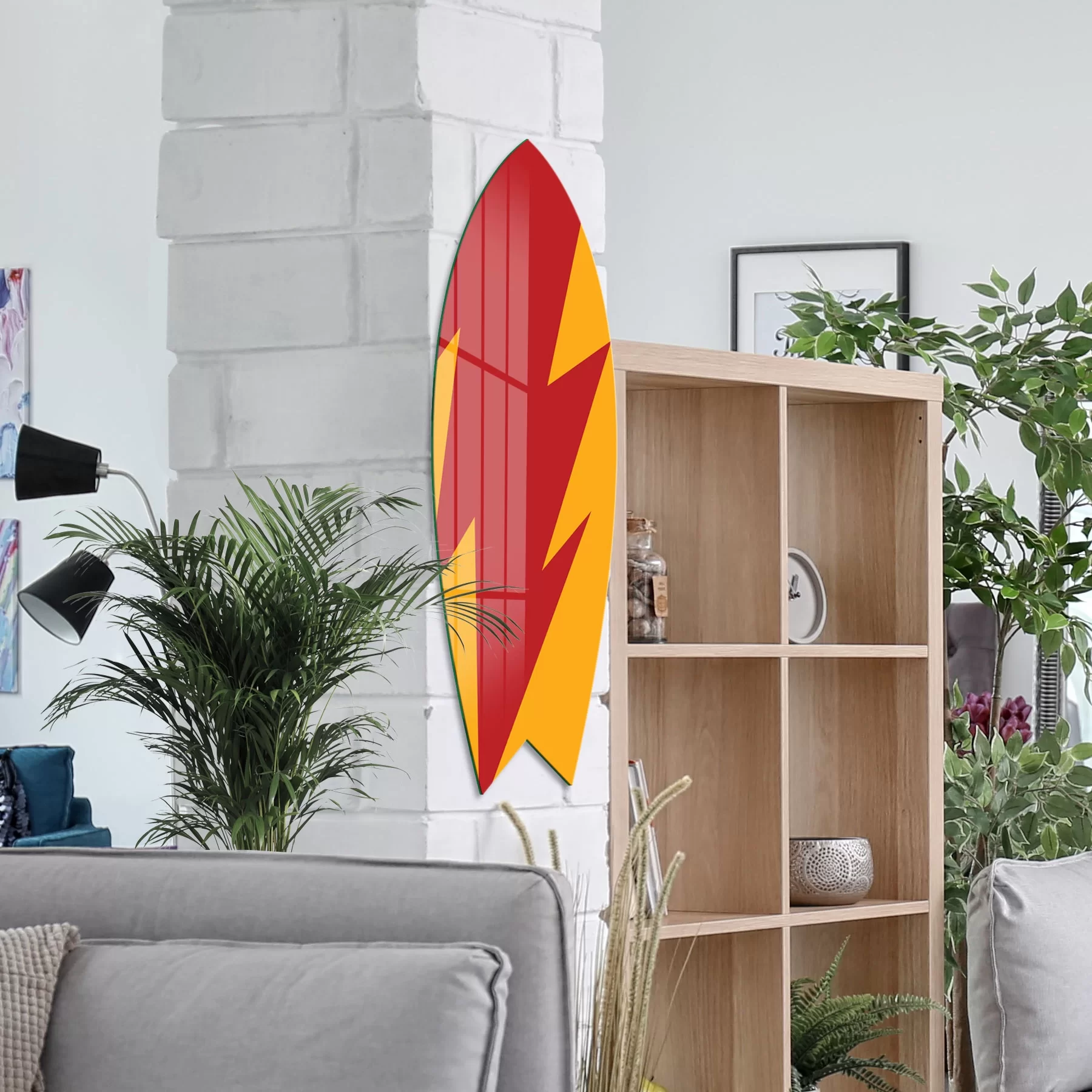 Picture of Decovetro ST 4083 Dekoratif Cam Sörf Tahtası 33x100 Cm