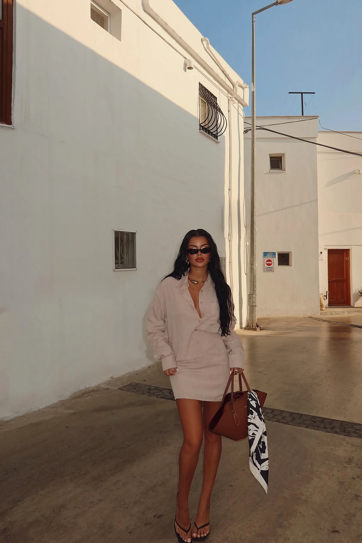 Picture of Beige Skirt Suit
