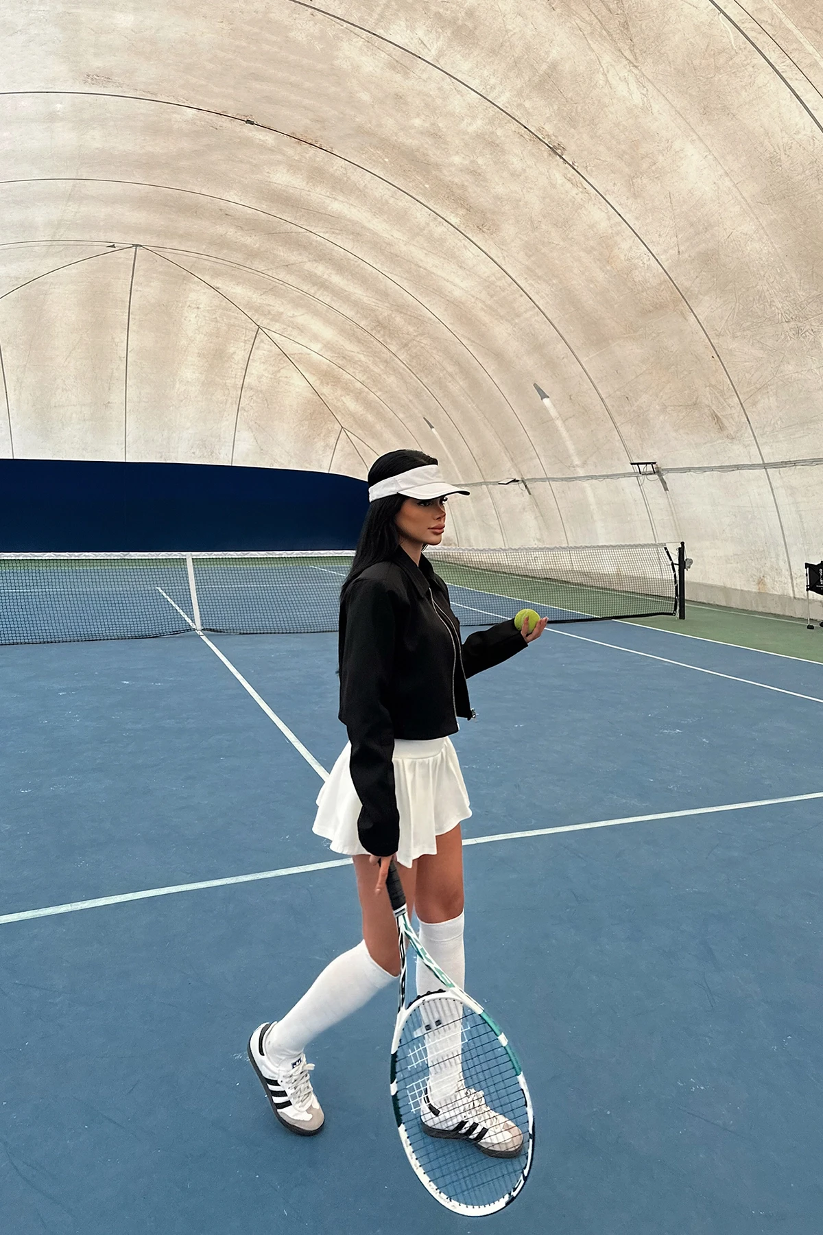 Picture of Double-Way Woven Jacket with Zipper