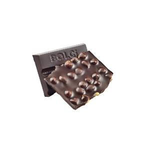 Picture of BROKEN DARK CHOCOLATE WITH WHOLE HAZELNUT 3Kg