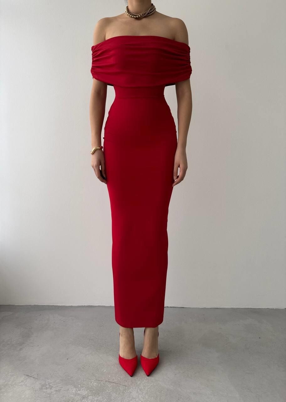 Picture of Athena Sırt Dekolteli  Elbise