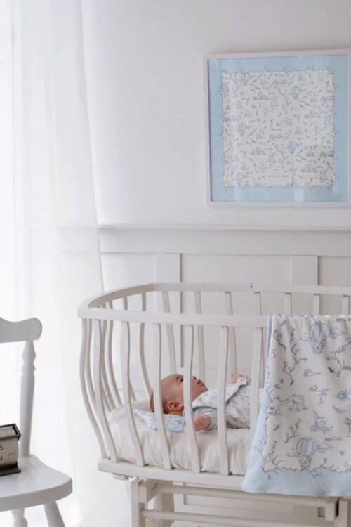 Picture of Bebek Tulum - Toile De Jouy / Pembe