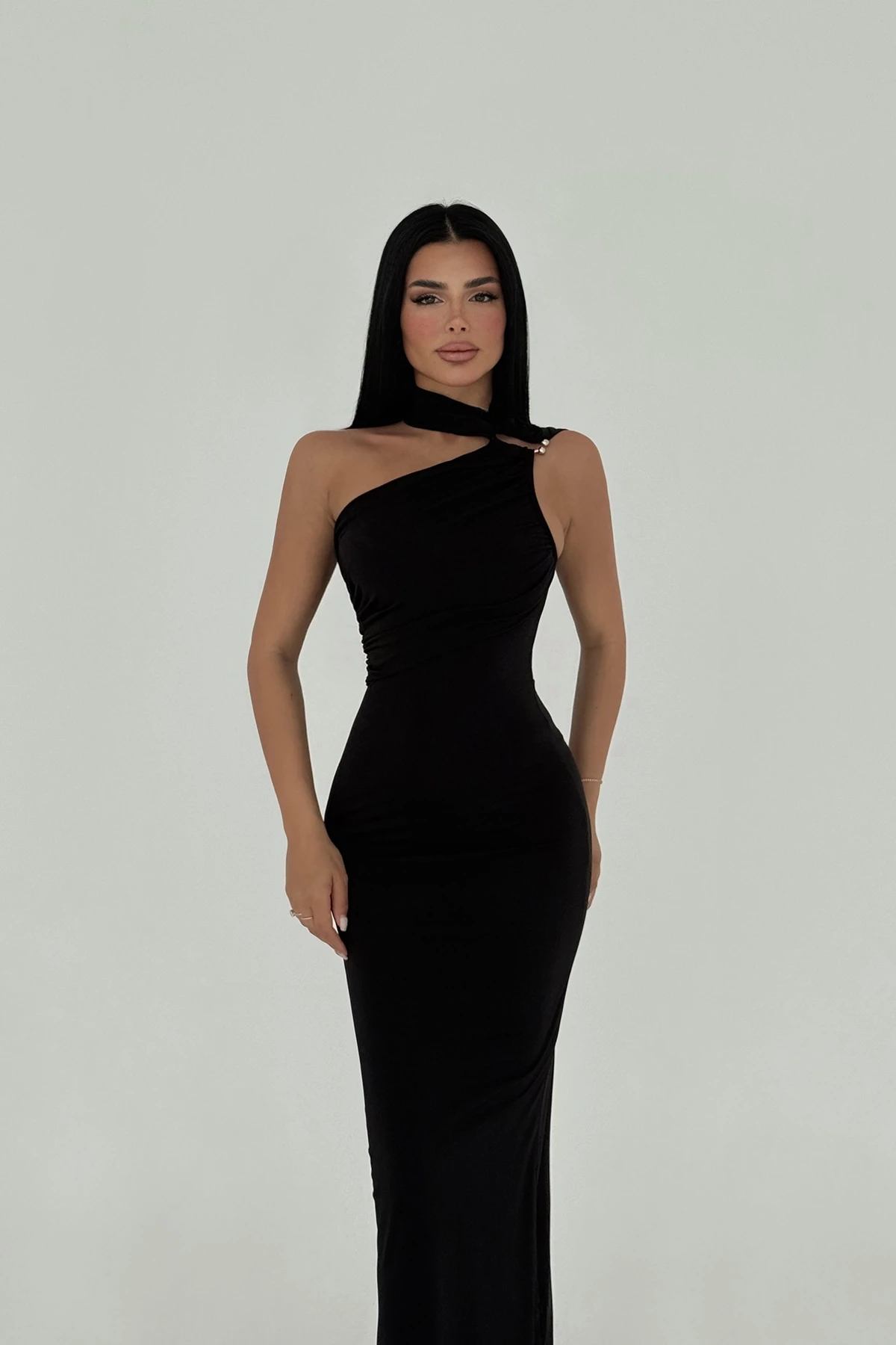 Picture of Black Marcia Long Dress