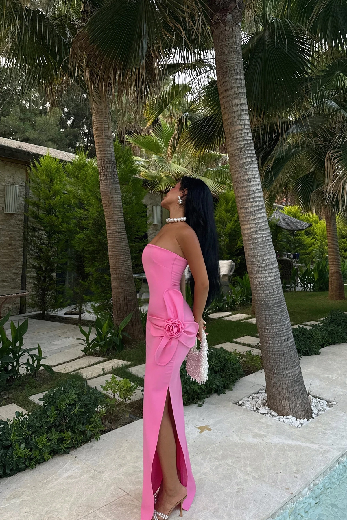 Picture of Pink Daysi Strapless Dress