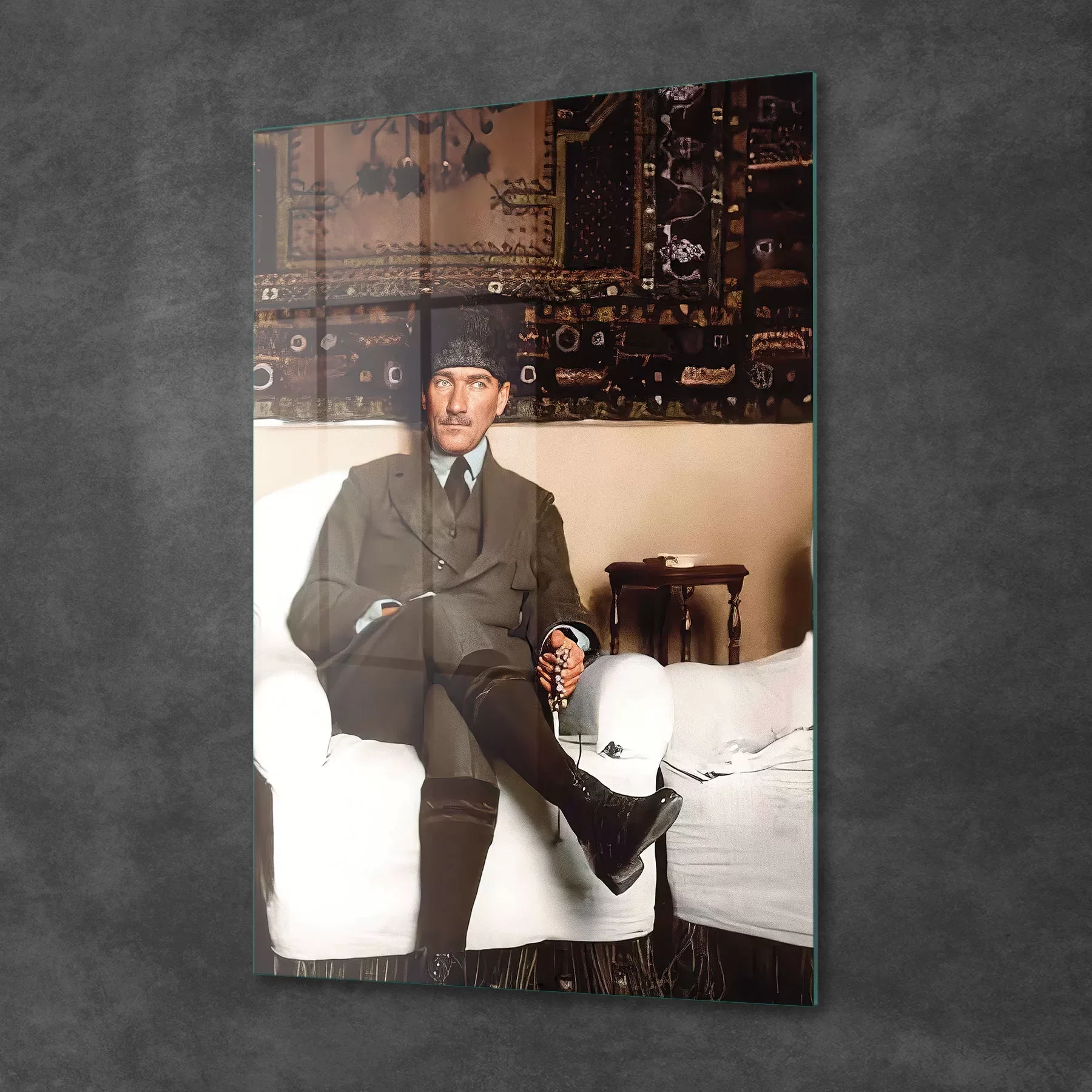 Picture of Decovetro Cam Tablo Atatürk Dekoratif 30x40 cm