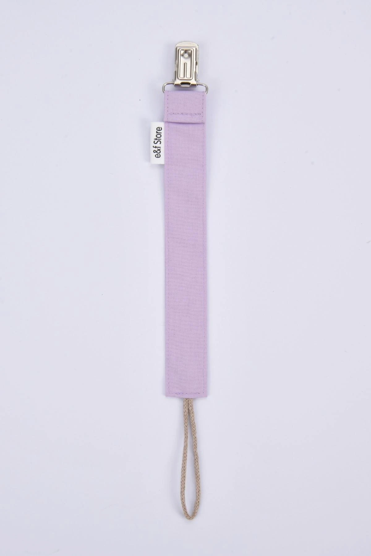 Picture of İkinci Şans - Pamuk Kumaşlı Emzik Zinciri – Lila