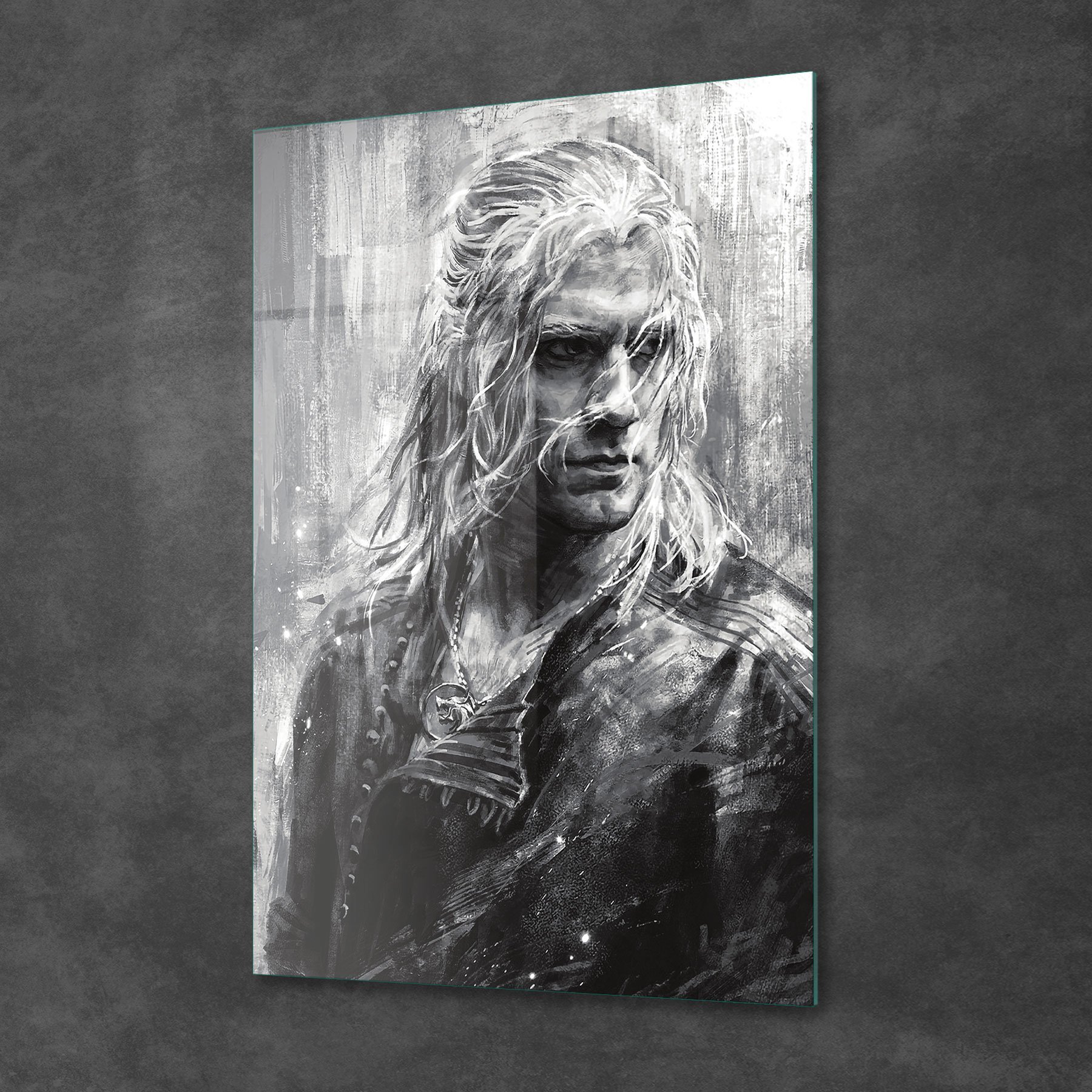 Picture of Decovetro Cam Tablo Witcher Geralt Of Rivia 50x70 cm