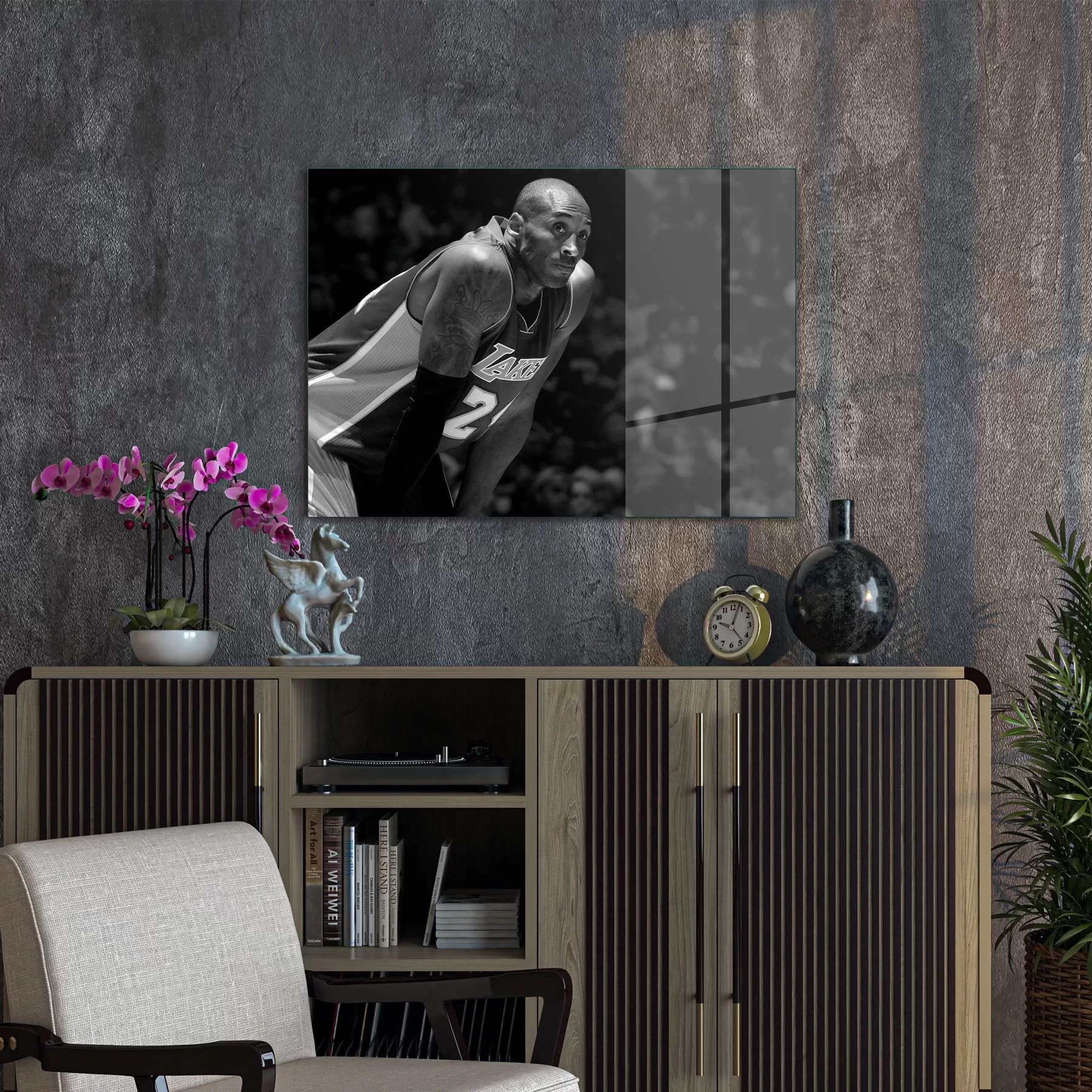 Picture of Decovetro Cam Tablo Kobe Bryant Cool 30x40 cm