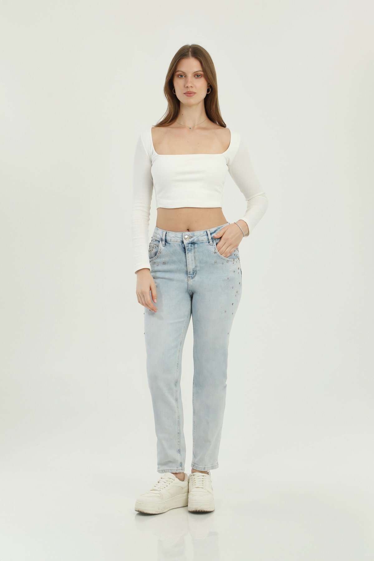 Picture of BATTAL BOYFRIEND PANT.