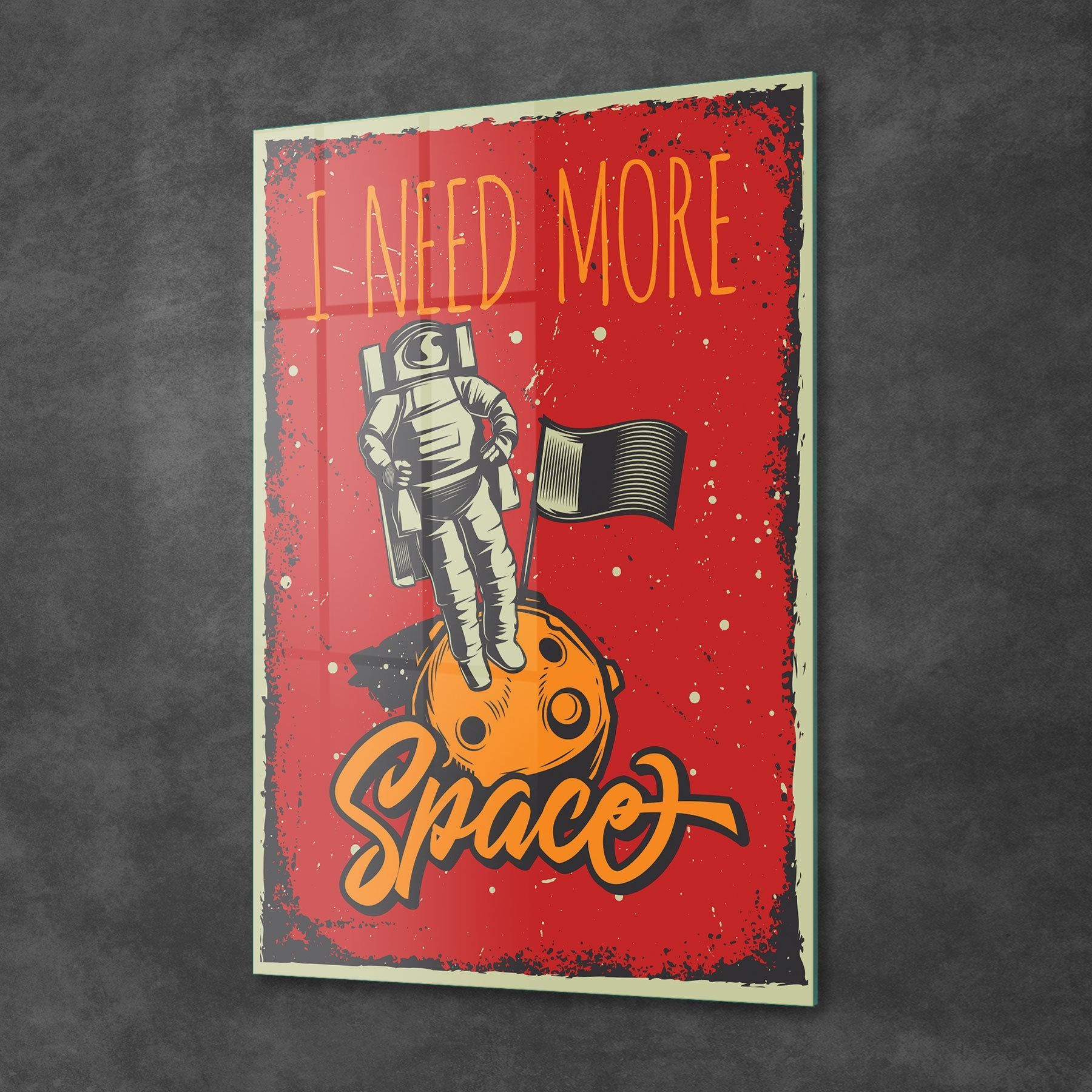 Picture of Decovetro Cam Tablo Need More Space 70x100 cm