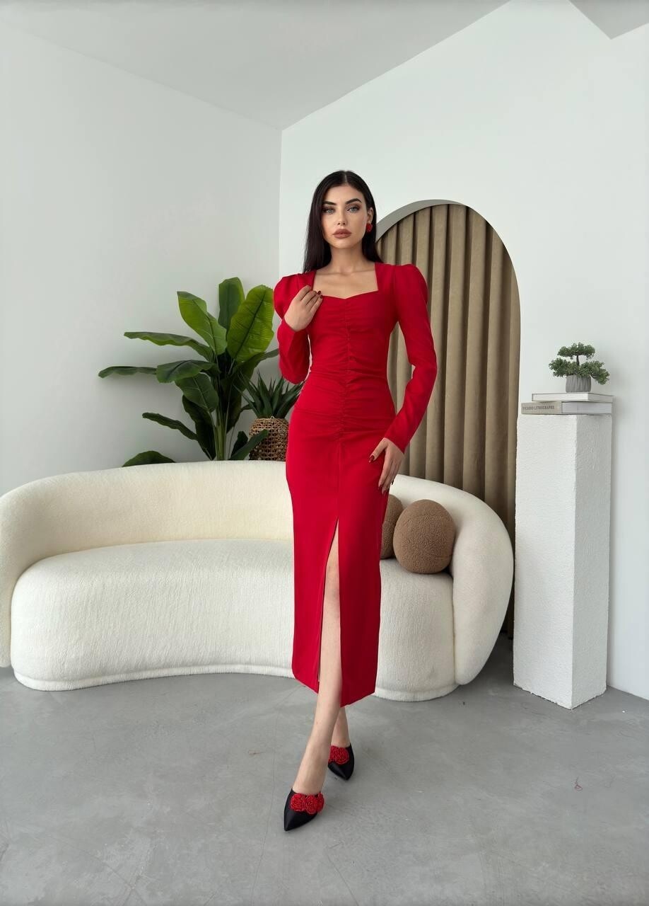 Picture of Volante Kare Yaka Elbise