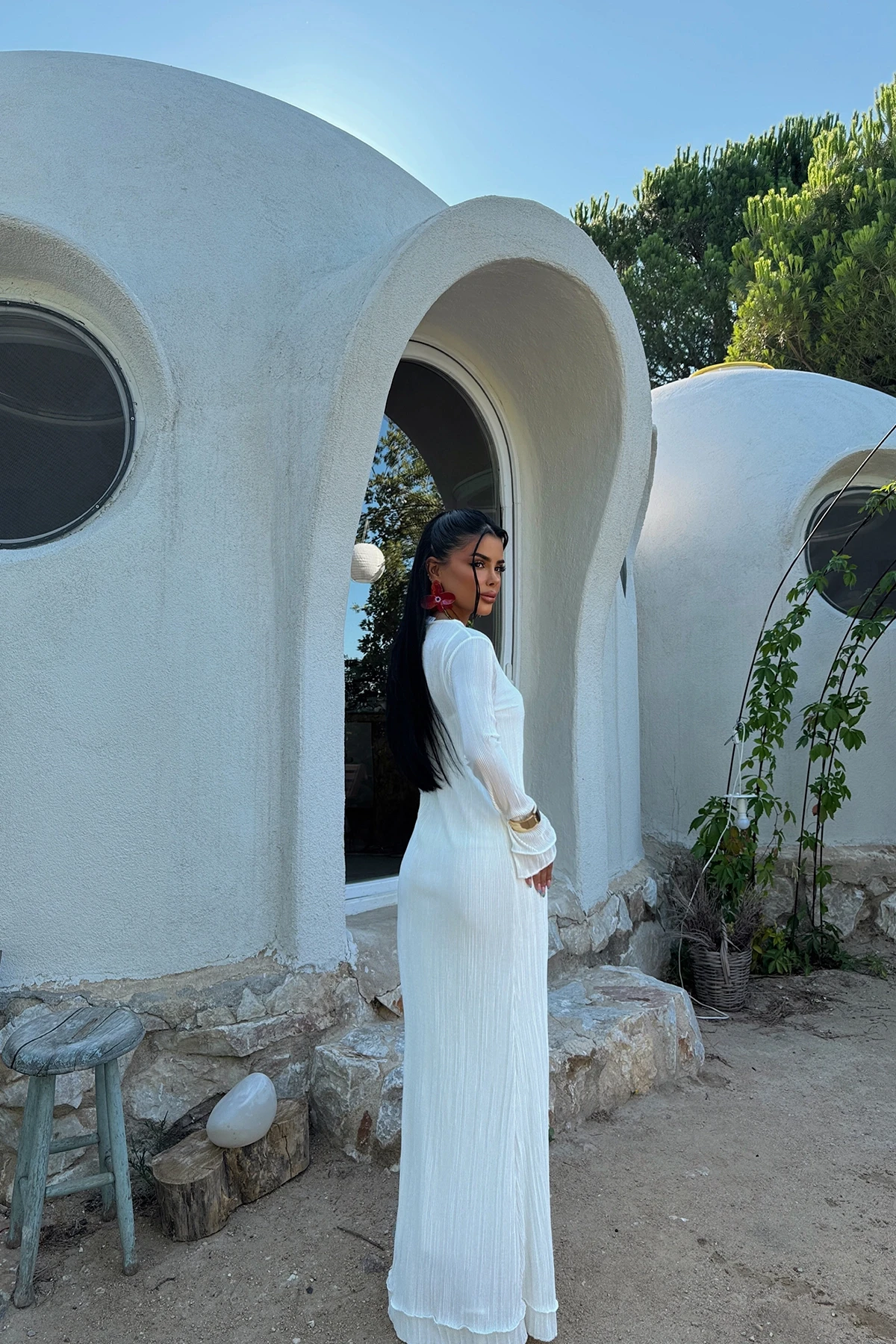 Picture of White Long Dress