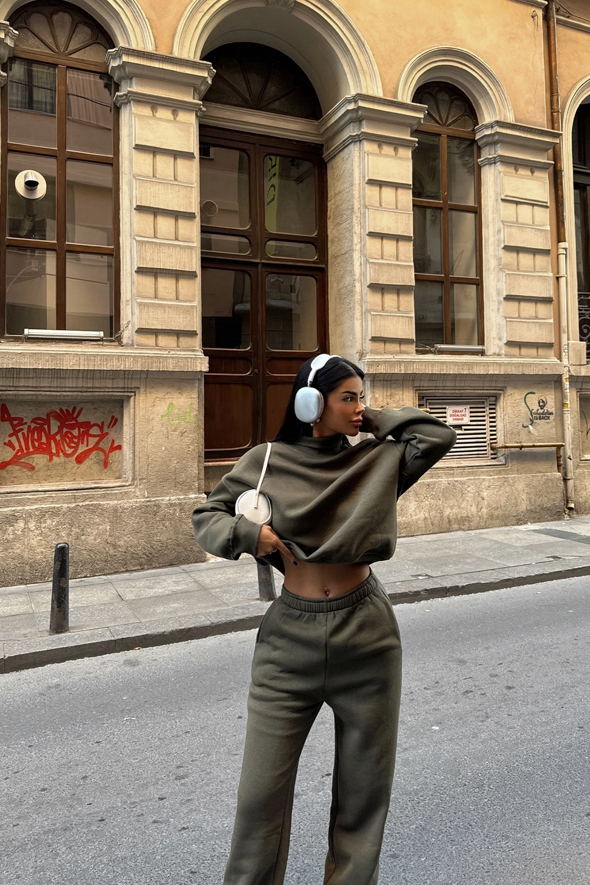 Picture of Khaki Tracksuit Set