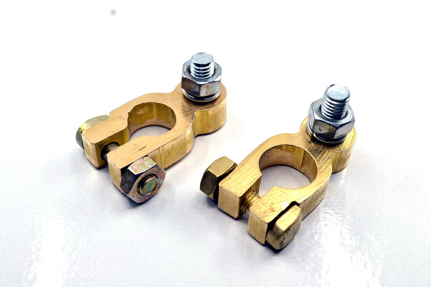 Picture of 1 Takım Civatalı Somunlu Ağır Hizmet Akü Kutup Başı Pirinç