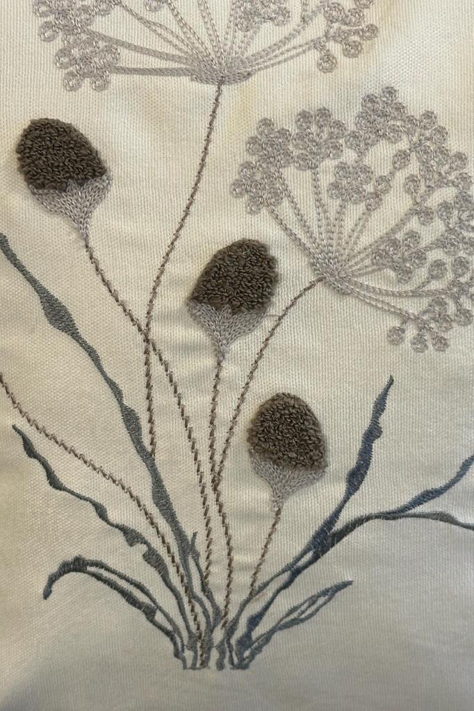 Picture of Pars Lüx Nakışlı Keten Kırlent Kılıfı 45x45 cm