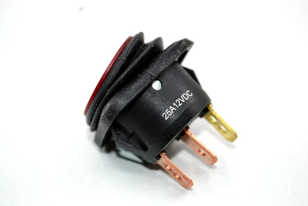 Picture of Su Geçirmez Anahtar Marine Rocker Switch Kırmızı Işıklı 12V 25A