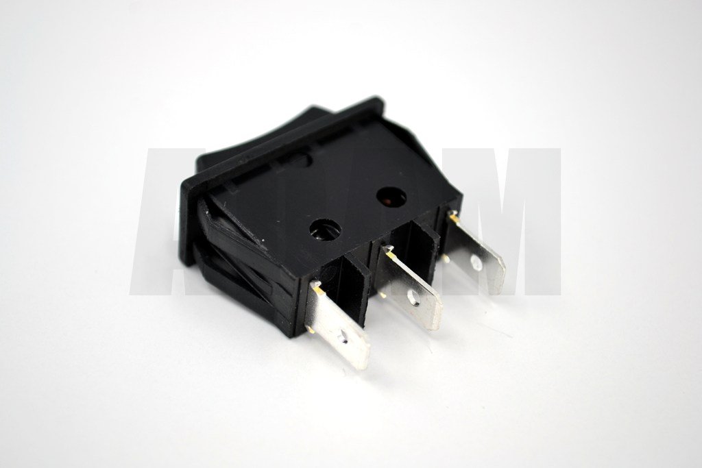 Picture of Cam Anahtarı Düğmesi Işıksız İnce Tip 3 Pin 1-0-2 Yaylı