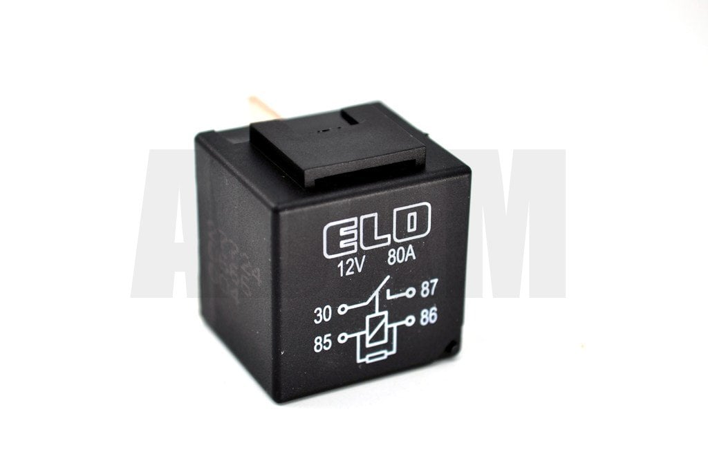 Picture of Yüksek Amperli Dirençli Mini Güç Rölesi 4 Fişli 12V 80A