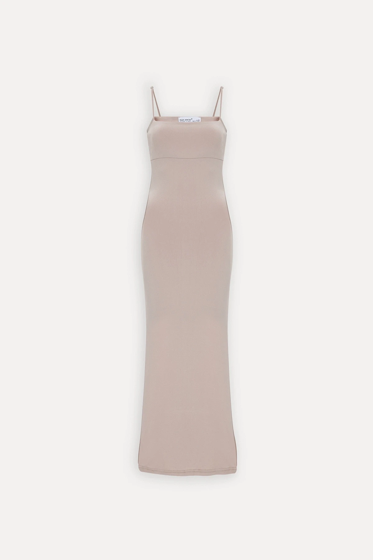 Picture of Beige Back Detail Dress
