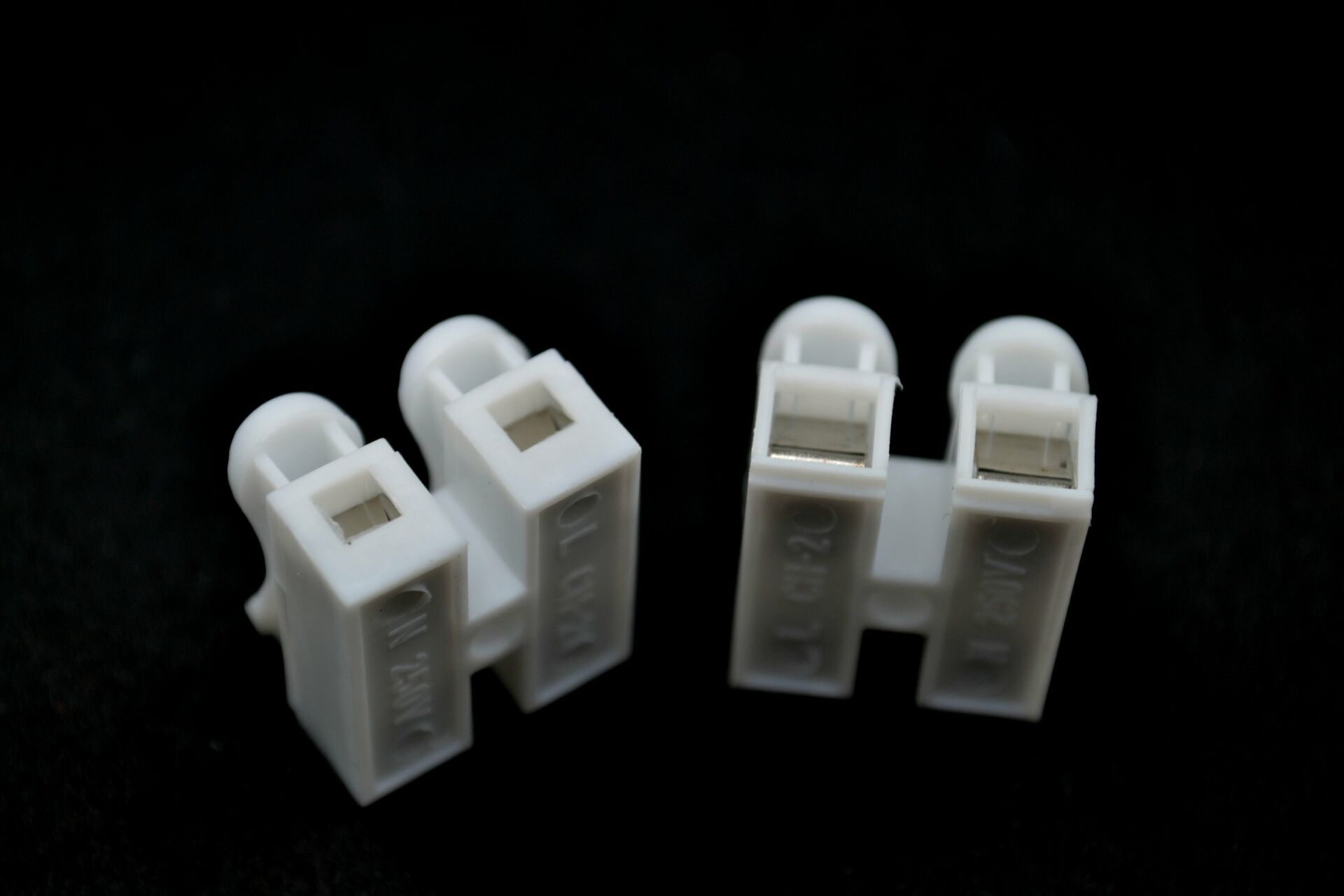 Picture of 10 Adet Kablo Bağlantı Klemensi Yaylı İkili 2mm² Kabloya Kadar MT-26