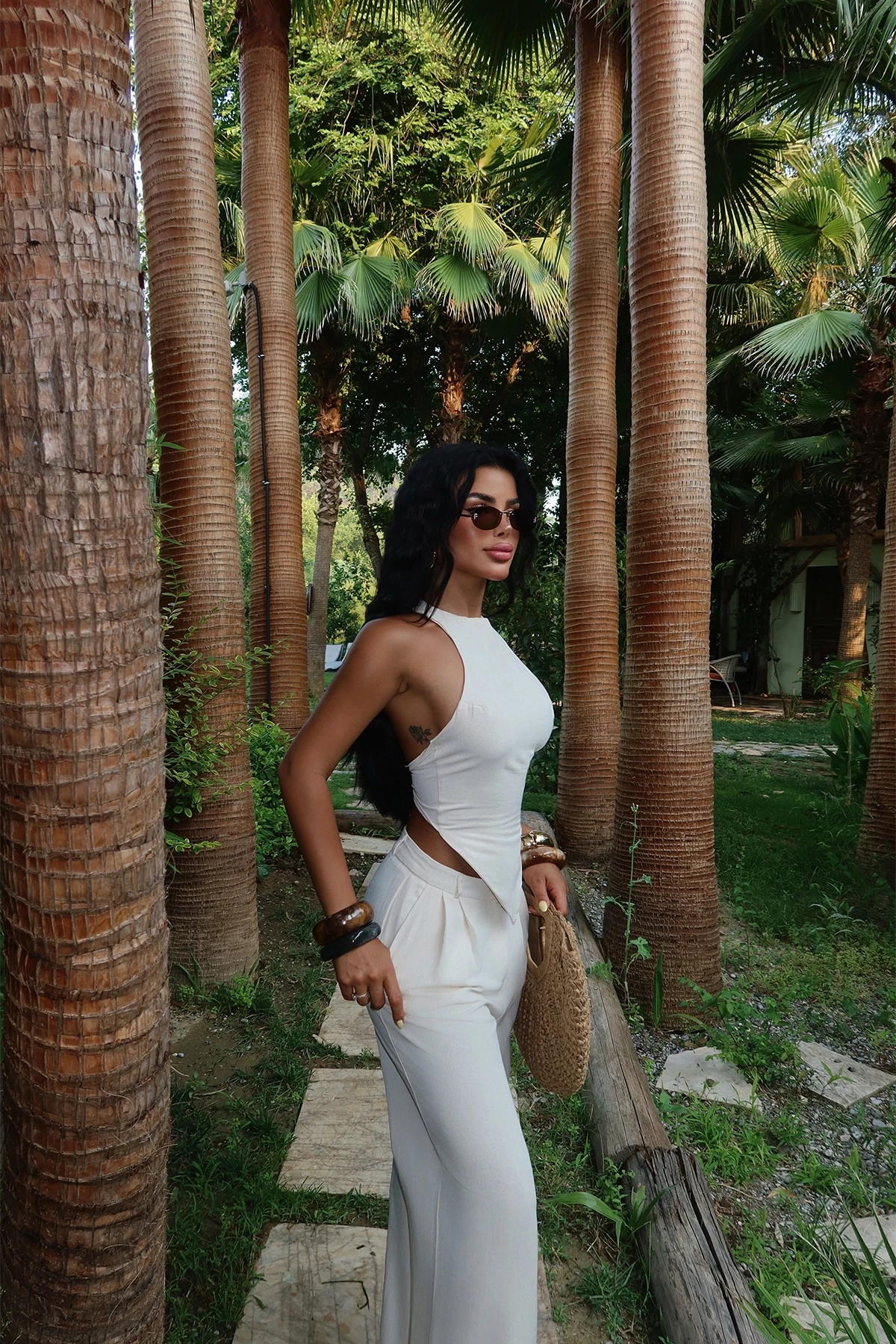 Picture of Cream Trouser Suit