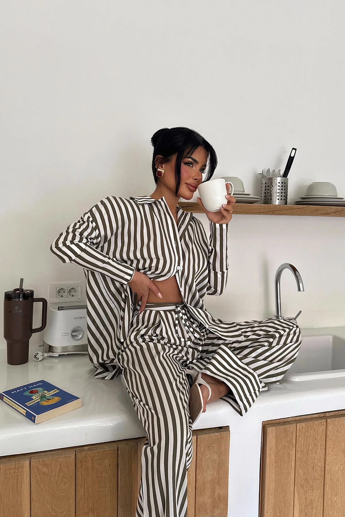 Picture of Khaki Trouser Suit