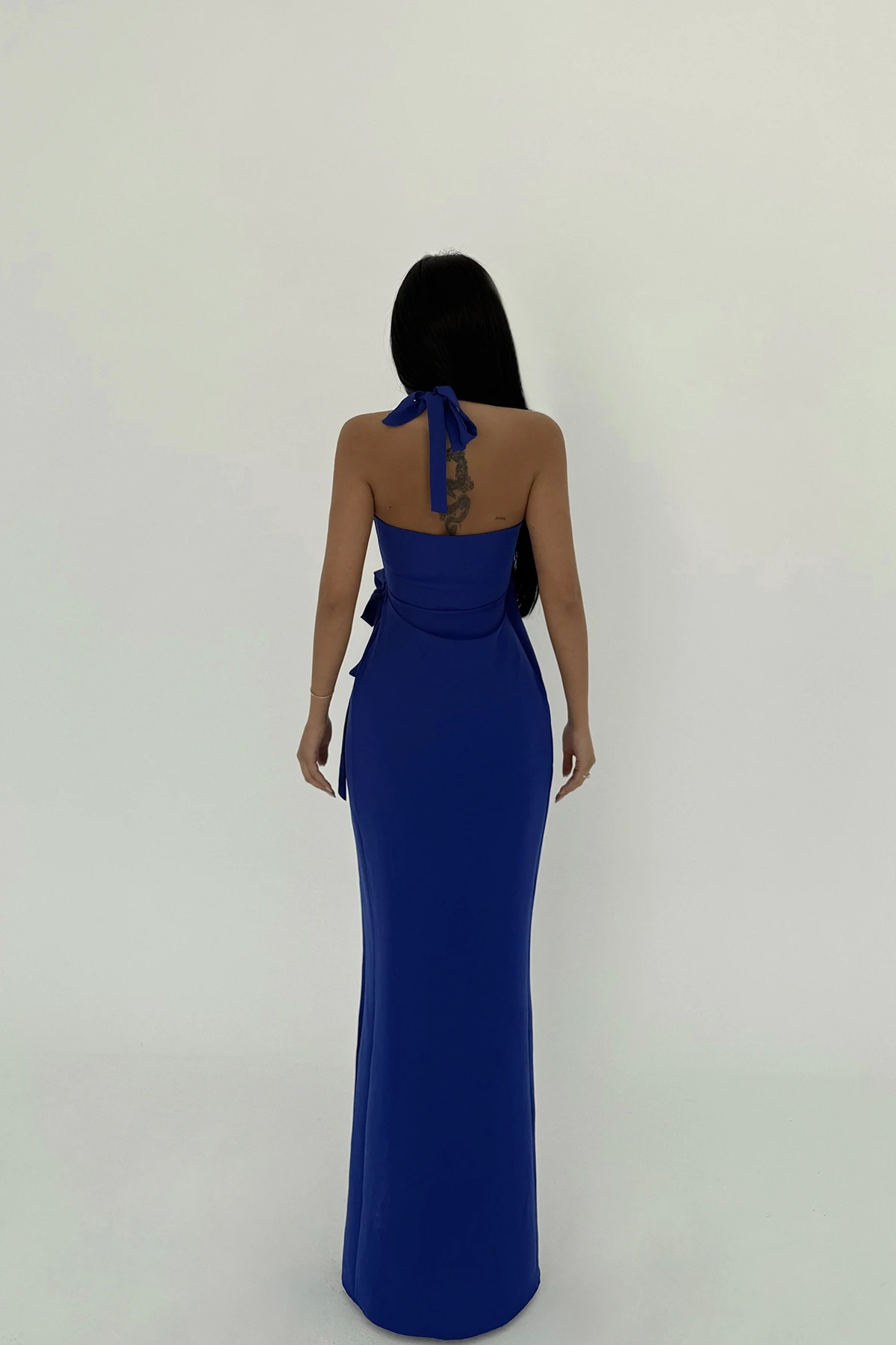 Picture of Saxe Tied Dress