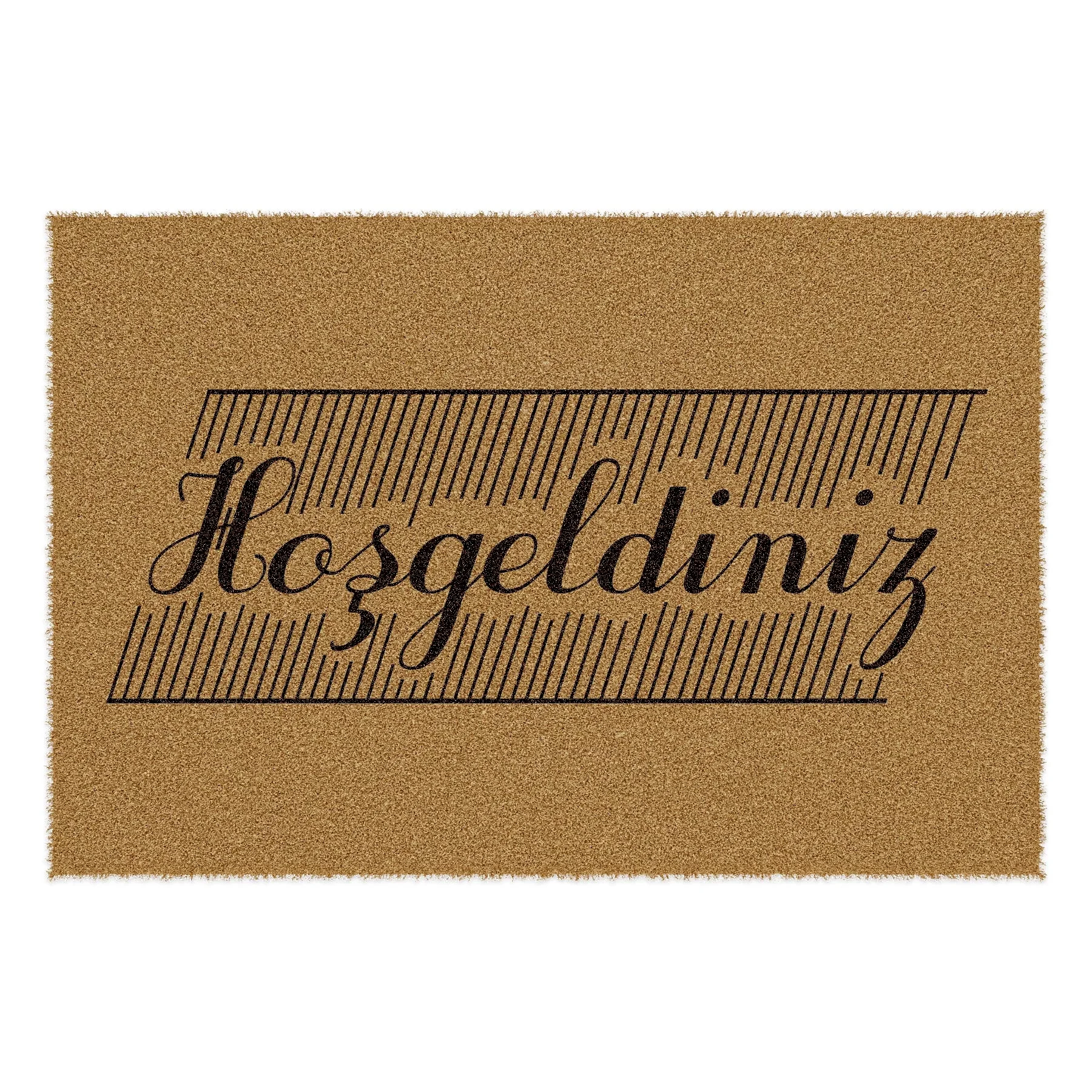 Picture of Decovetro Paspas Hoşgeldiniz Desenli Kapı Önü Paspası 40 x 60 Cm