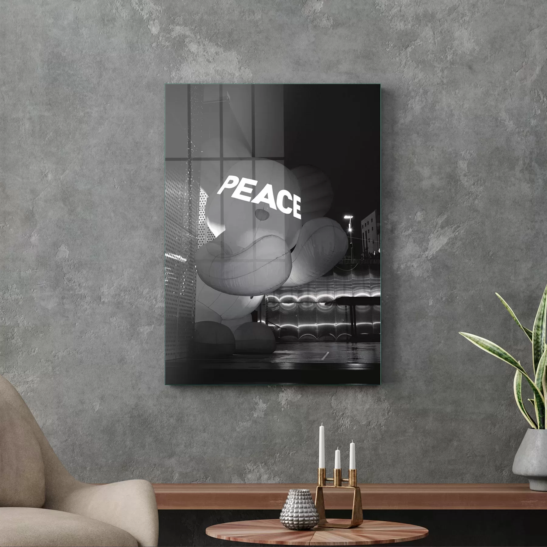 Picture of Decovetro Cam Tablo Peace 70x100 cm