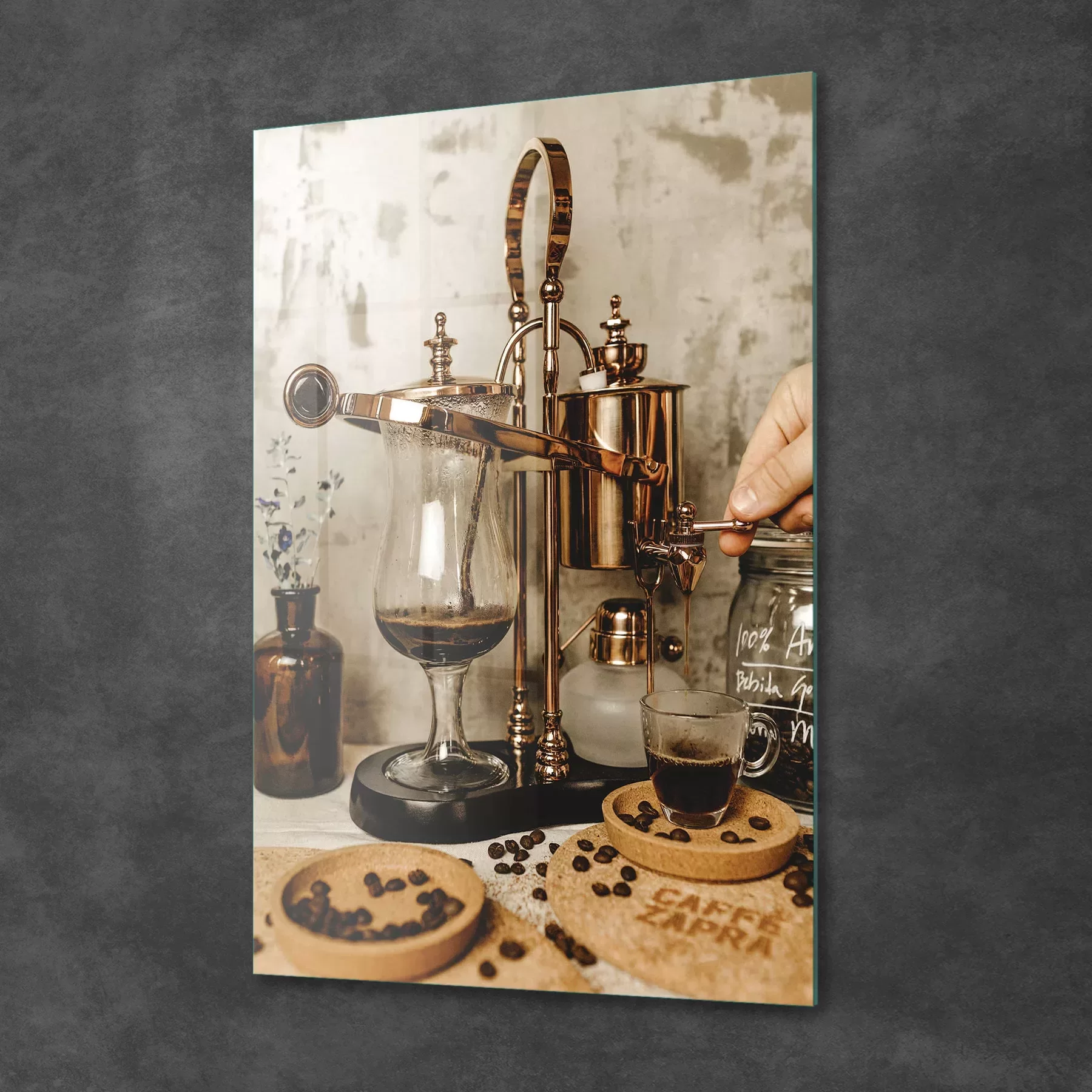 Picture of Decovetro Cam Tablo Coffe Break 30x40 cm