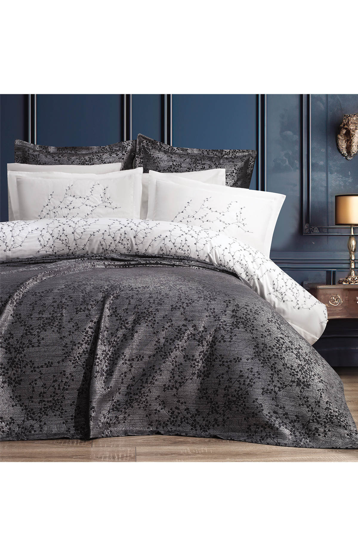 Picture of Burçak Gelin Seti 7 Parça Antrasit