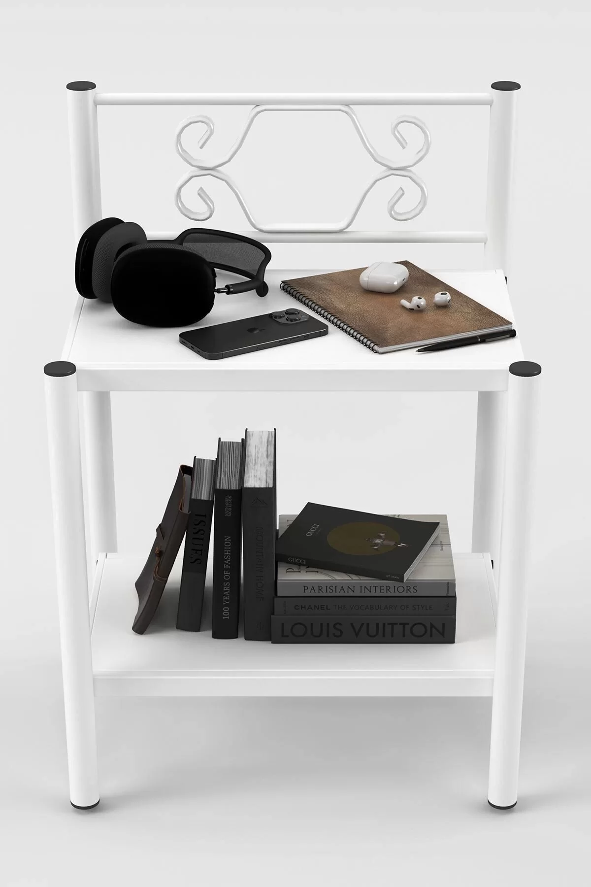 Picture of Leda Retro Ferforje Metal Komodin