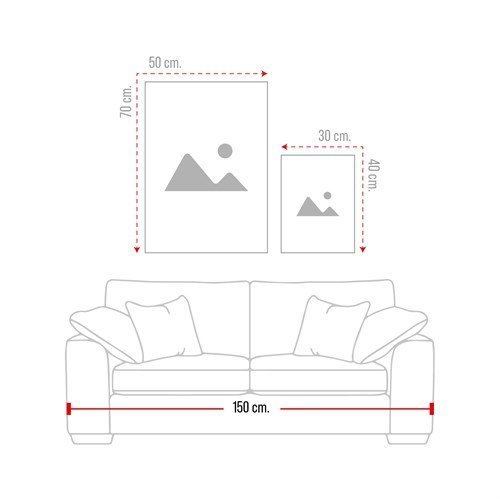 Picture of Decovetro Cam Tablo Anime Girl Yellow Hair 70x100 cm