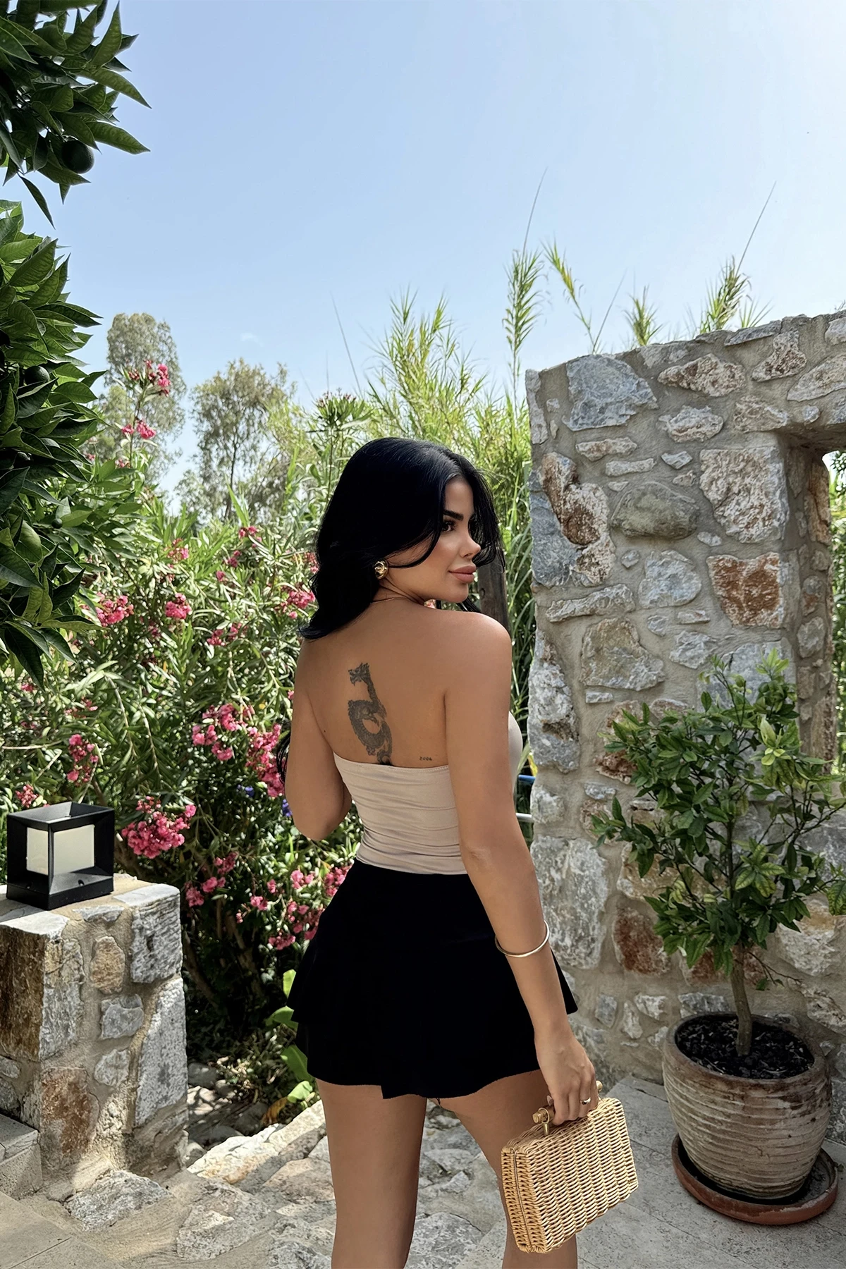 Picture of Beige Window Detail Bodysuit